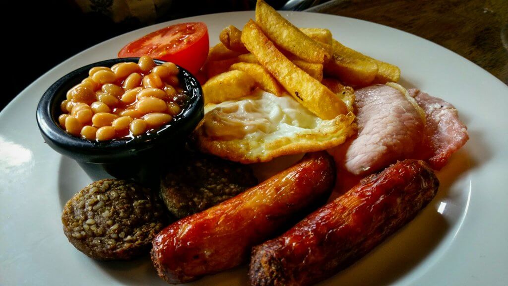 Ireland Dublin Galway Full Irish Breakfast