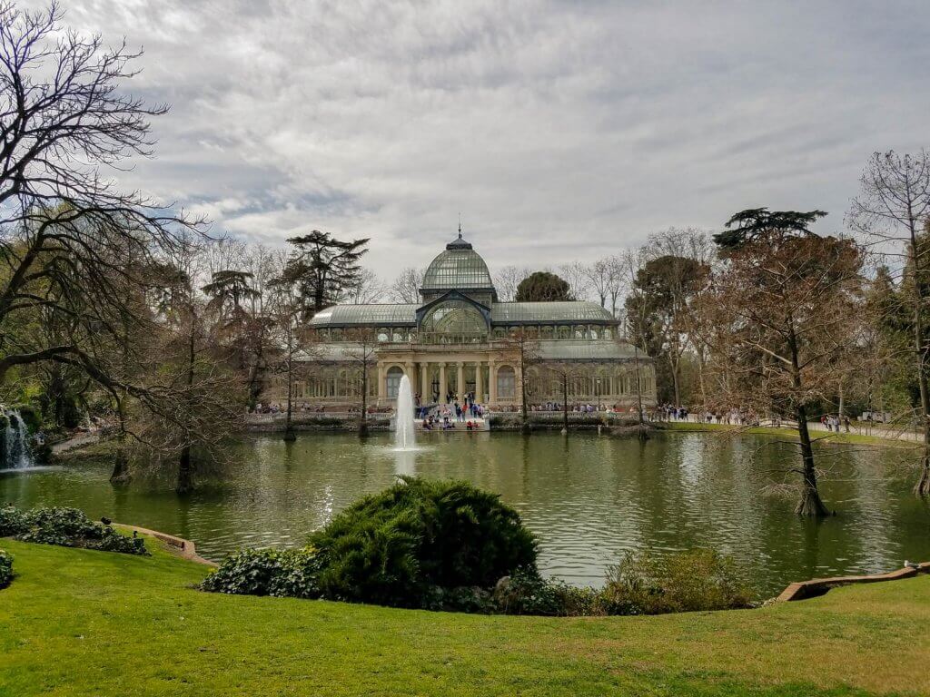 Madrid Spain El Retiro Park Crystal Palace