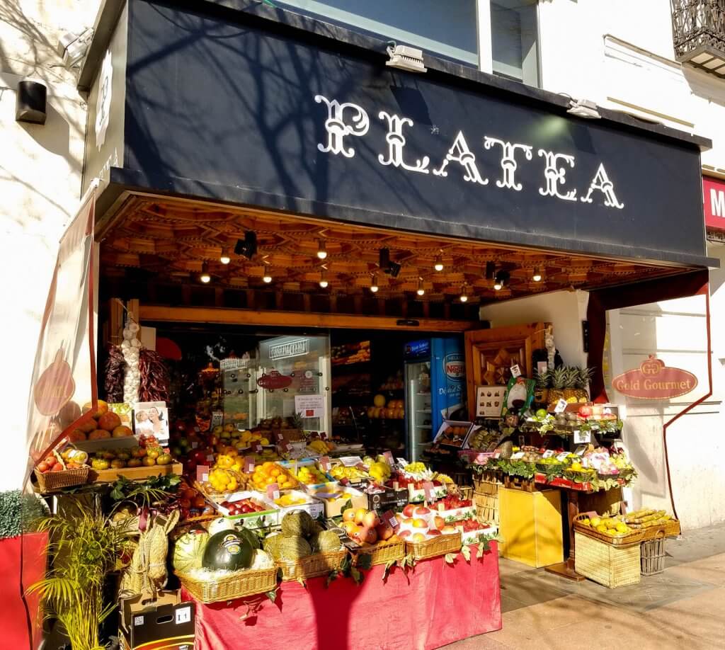 Madrid Spain Platea Market Restaurants 