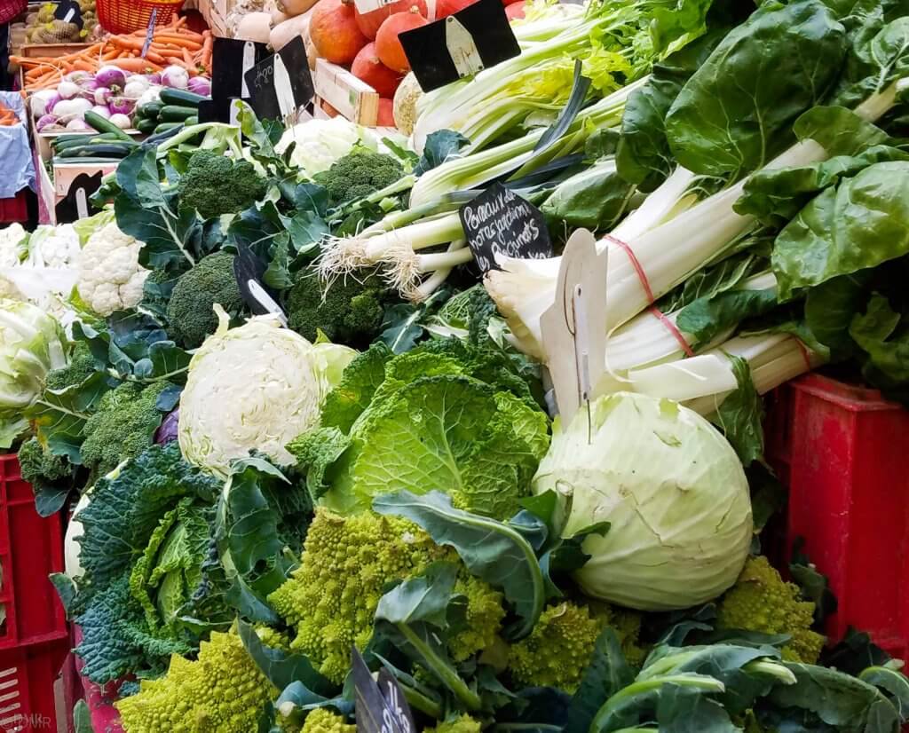 France Aix-en-Provence market vegetables