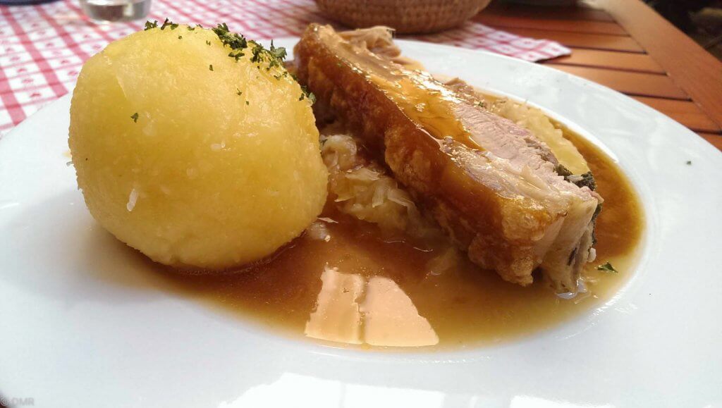 Germany Bamberg pork and potato dumpling