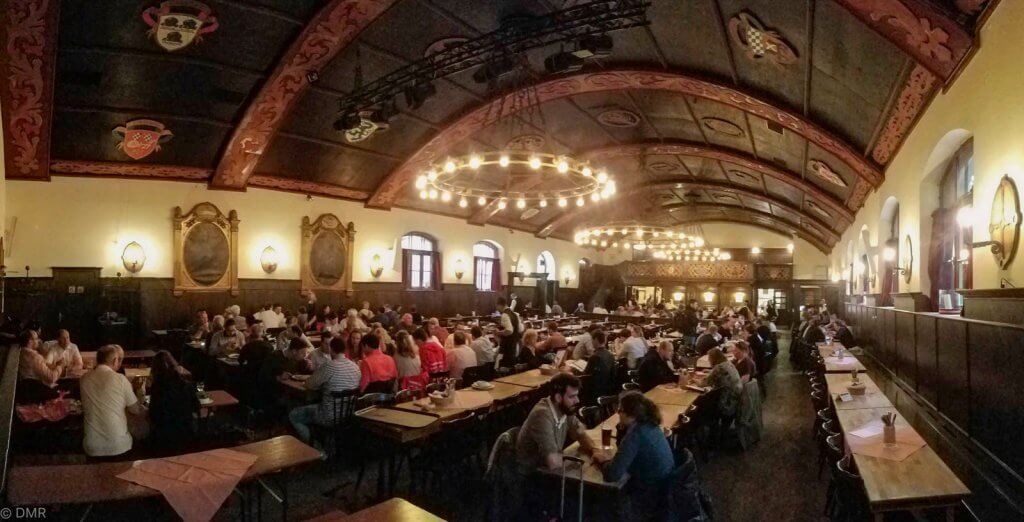 Germany Munich Augustiner Beer Hall Interior