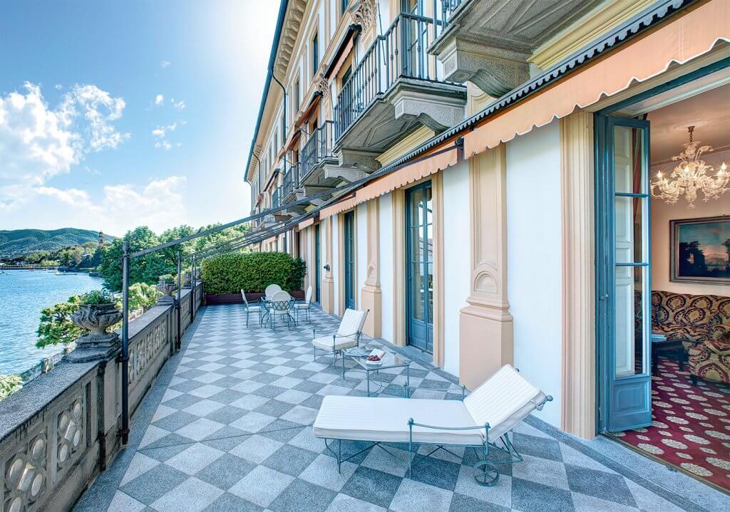 Villa DEste balcony suite Lake Como, Italy